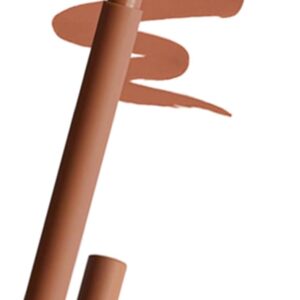 Lápis de contorno labial fosco, uso para linhas nítidas e contorno labial vibrante, maquiagem profissional, aparência longa, lápis de contorno de