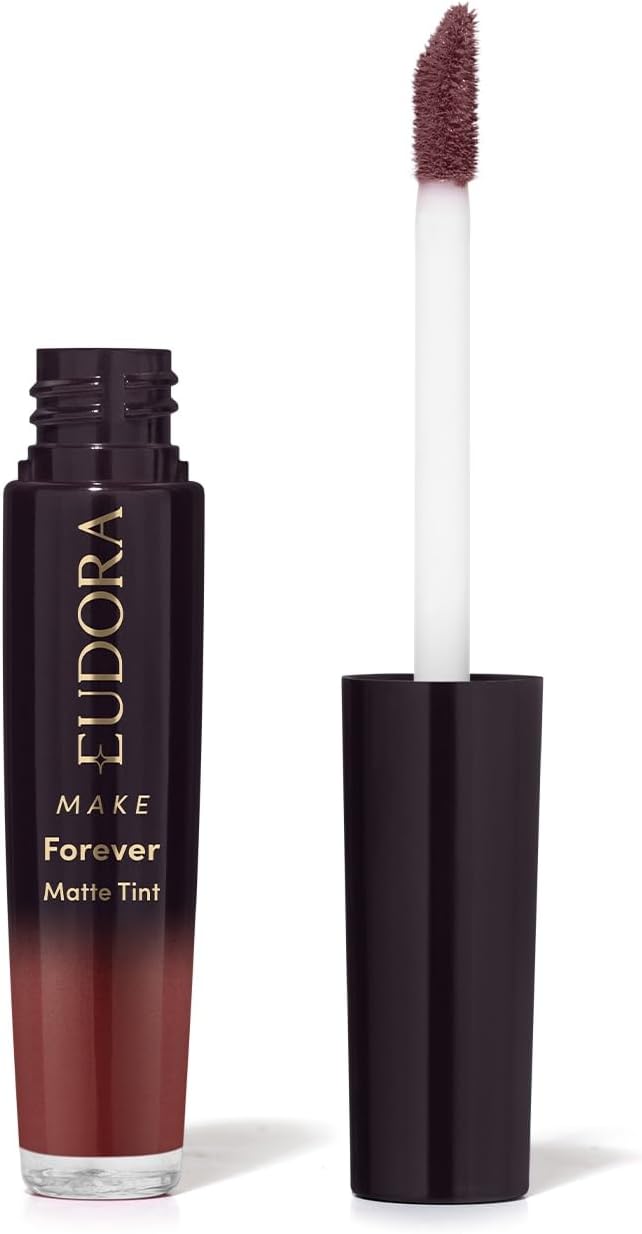 Eudora Make Forever Batom Líquido Bordô Intenso Matte Tint 4ml