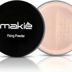 Pó Fixador 8g - Makiê (Nude Highlight) - Fixar Maquiagem, Controlar a Oleosidade - Acabamento Natural