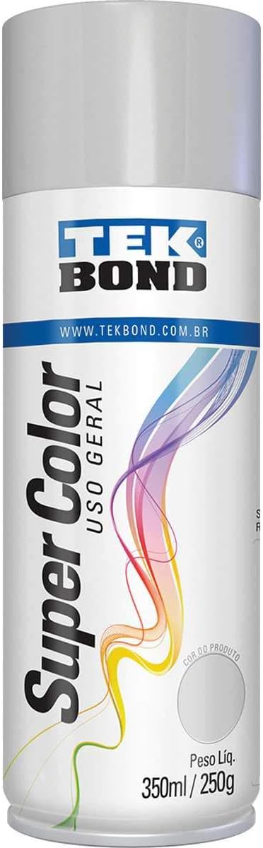 Tinta Spray Primer Fundo 350Ml/250G - 01 Unidade, Tekbond, 23191006900, Cinza - Imagem 3