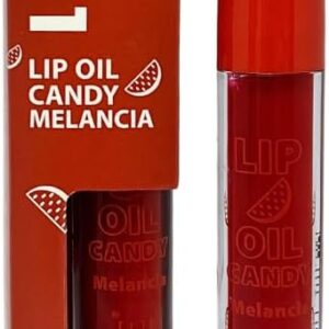 Lip Oil Candy 602 Melancia Max Love - Brilho Gloss, Hidratante e Confortável - Watermelon Lip