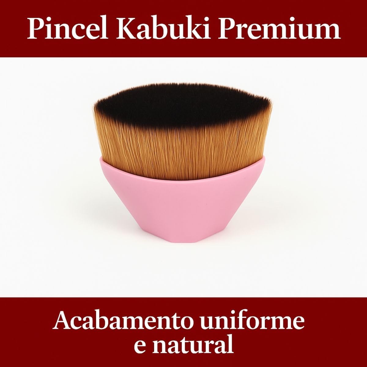 Kit Completo Maquiagem Premium com Esponjas Gota Cogumelo Puffs Aveludados Pincel Kabuki Profissional Estojo Organizador - Imagem 7