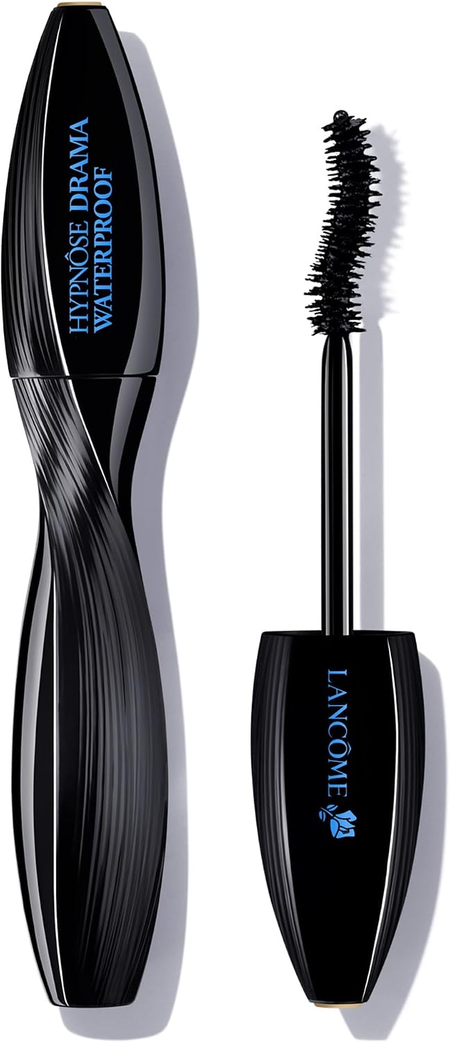 Lancôme Rímel Hypnôse Drama Extreme Volumizing impermeável - até 17x mais volume - até 48 horas de uso - alongamento e volume - visual dramático de cílios - Ultra preto - adequado para olhos sensíveis