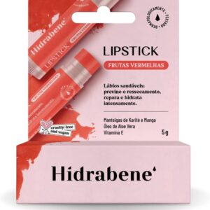 Hidratante Labial Lipstick Frutas Vermelhas 5g - Hidrabene