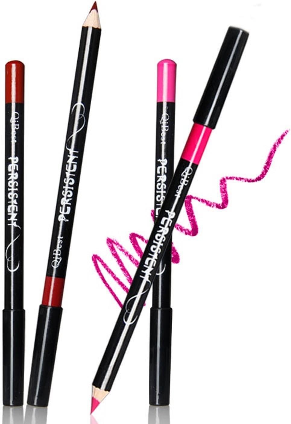 Lápis delineador labial fosco 12 peças/lote conjunto de lipliner impermeável de longa duração de 12 cores - Imagem 4