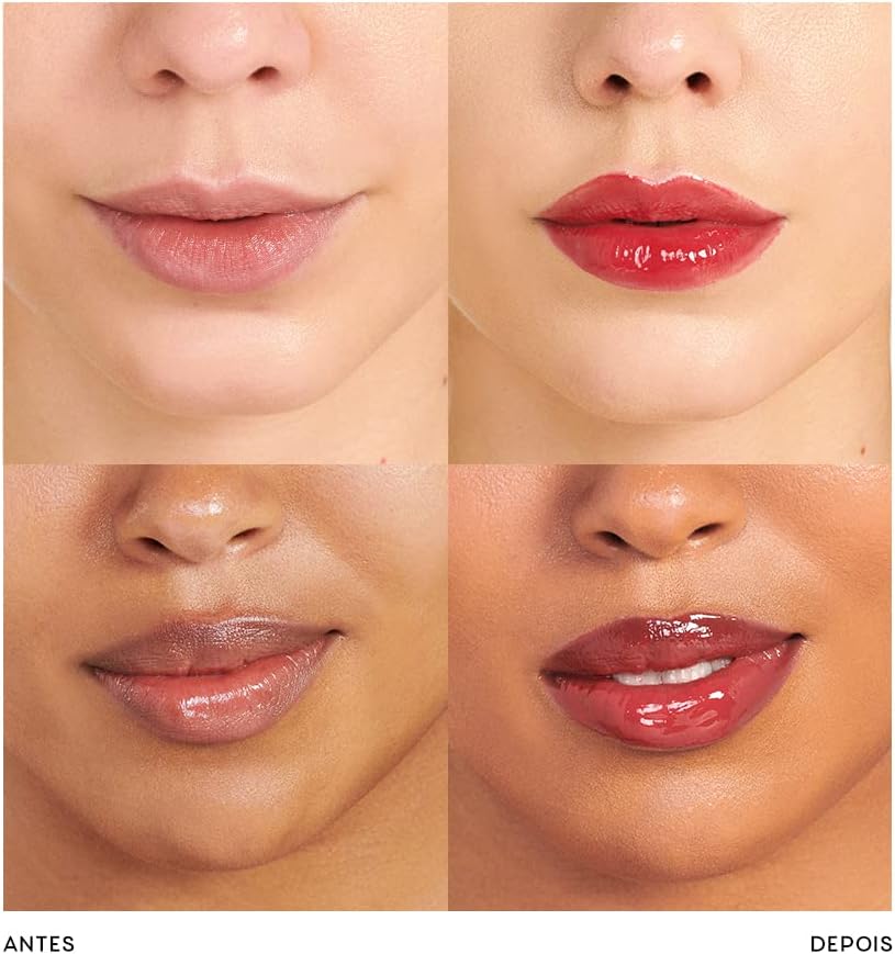 Océane Hidratante Labial Vermelho - Lip Oil Ruby Océane Edition 10G - Imagem 8