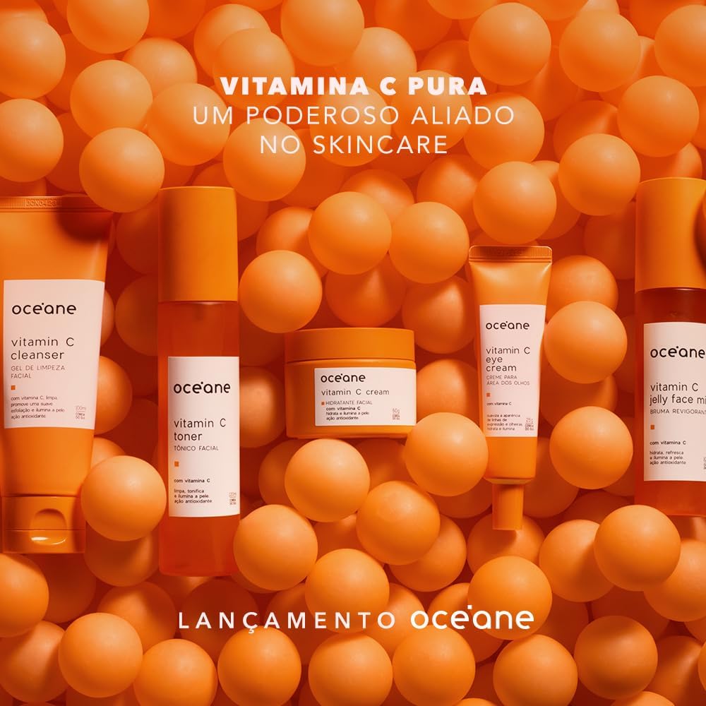Océane Creme para Área Dos Olhos com Vitamina C - Vitamin C Eye Cream 25g - Imagem 2