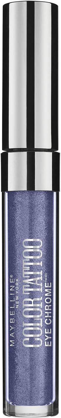 Maybelline New York Color Tattoo Eye Chrome Eyeshadow, Bold Sapphire, 0,11 fl. oz.