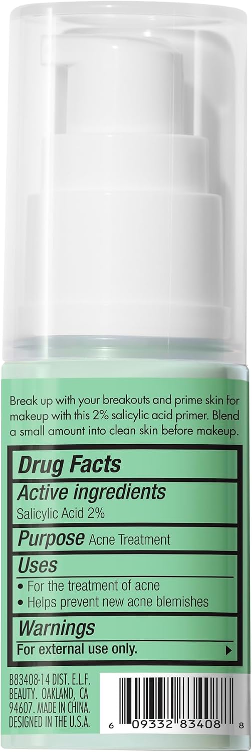 Blemish Control Face Primer by e.l.f. for Women - 0.47 oz Primer - Imagem 8
