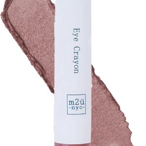 M2U NYC Eye Crayon, Eyeshadow Stick, Shimmer Cream Eyeshadow Pencil Crayon, Eye Brightener Stick Highlighter Makeup, Pro & Long Lasting Eyeshadow Stick (Burgundy)