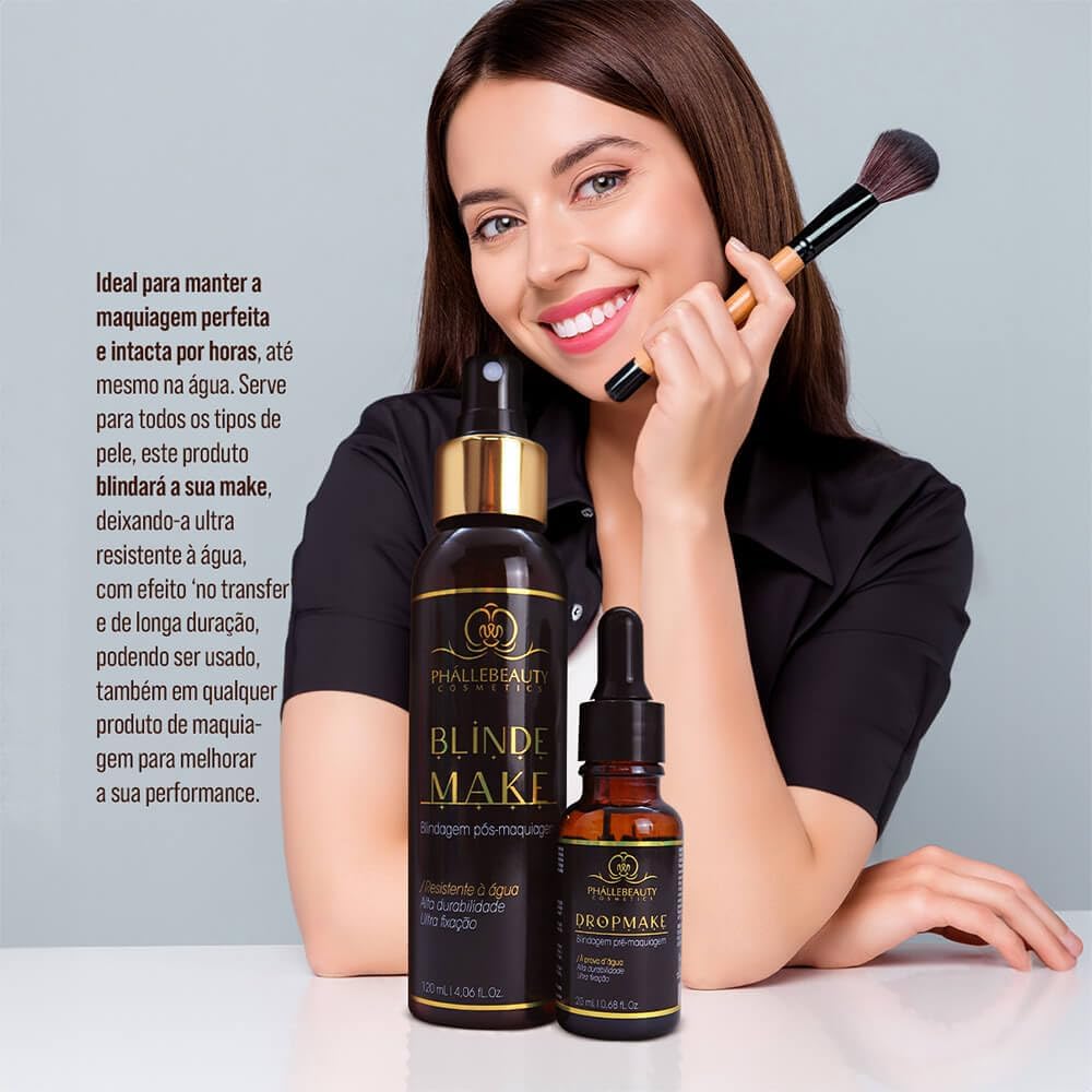 Phállebeauty - Kit Blinde-Drop Make Blindagem Pré e Pós Maquiagem (2 Produtos) - Imagem 2