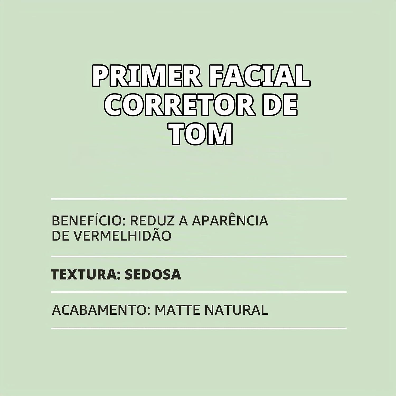Tone Adjusting Face Primer -Neutralizing Green by e.l.f. for Women - 0.47 oz Primer - Imagem 2