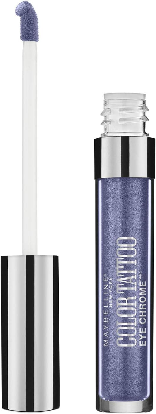 Maybelline New York Color Tattoo Eye Chrome Eyeshadow, Bold Sapphire, 0,11 fl. oz. - Imagem 2