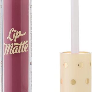 Latika Lip Matte n° 32 batom líquido matte nude marrom escuro de longa duração e alta pigmentação 4ml
