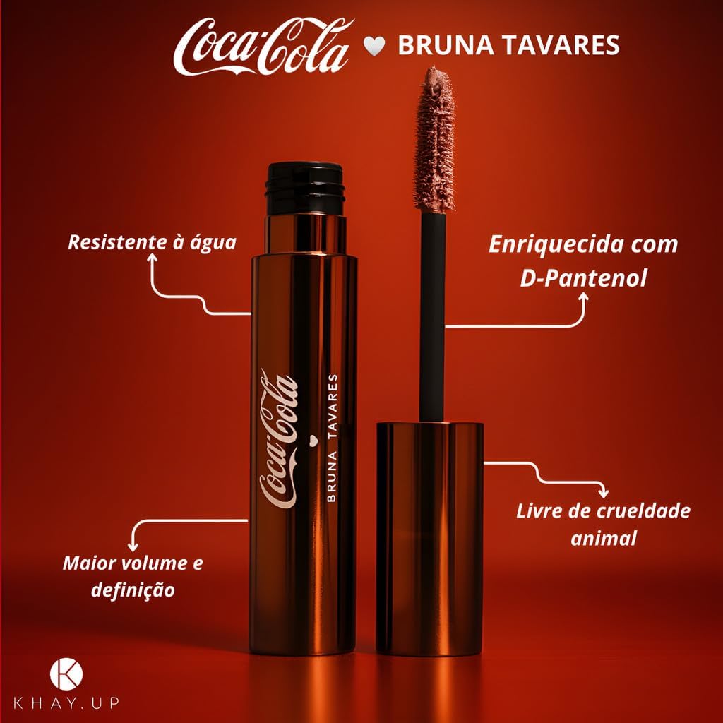 Bruna Tavares Coca Cola Masc Cilios Marrom Refr Your Lash - Imagem 2