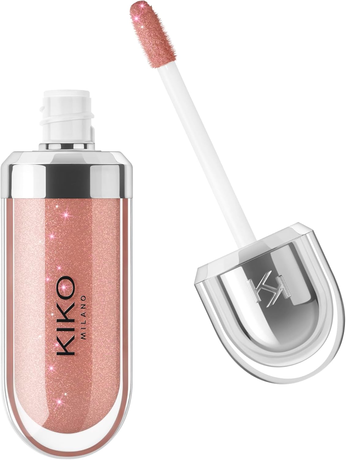 KIKO MILANO, 3D Hydra Lipgloss, Gloss Hidratante Para Os Lábios, Com Efeito 3D, Fórmula Com Extrato de Bidens