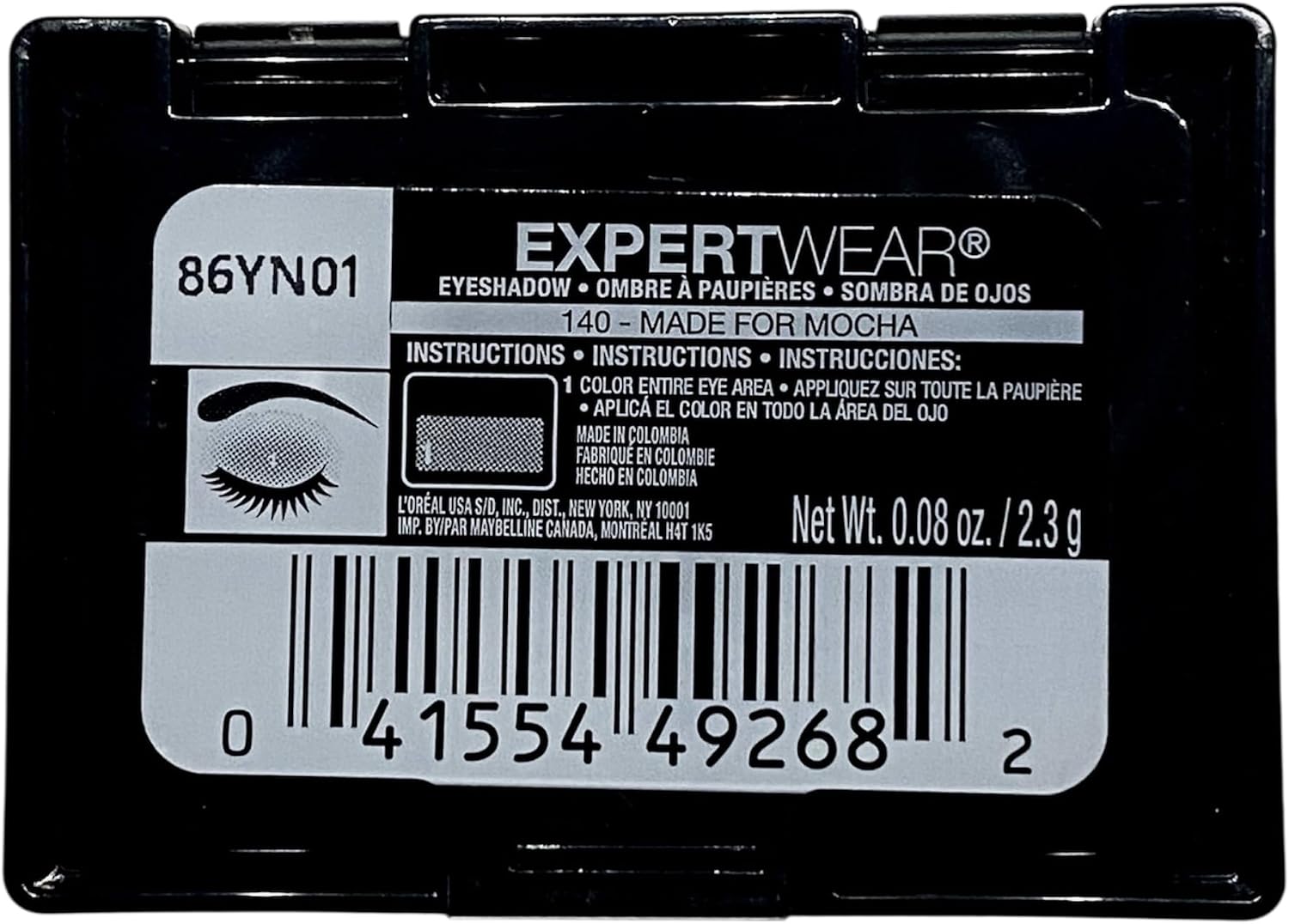 (2 Pack) Maybelline New York Expert Wear Eyeshadow, Made For Mocha, Singles, 0.09 Ounce - Imagem 6
