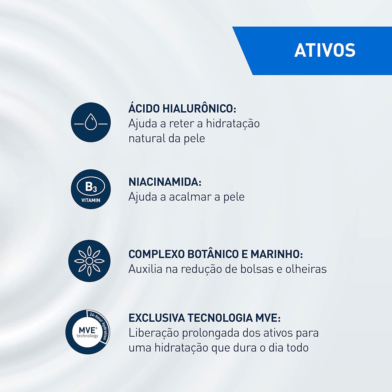 CeraVe Creme Reparador para Olhos, com 3 Ceramidas Essenciais e Ácido Hialurônico, Hidrata e Restaura a Barreira Protetora, Reduz Olheiras e Bolsas, Sem Perfume e Não Comedogênico, 15g - Imagem 6