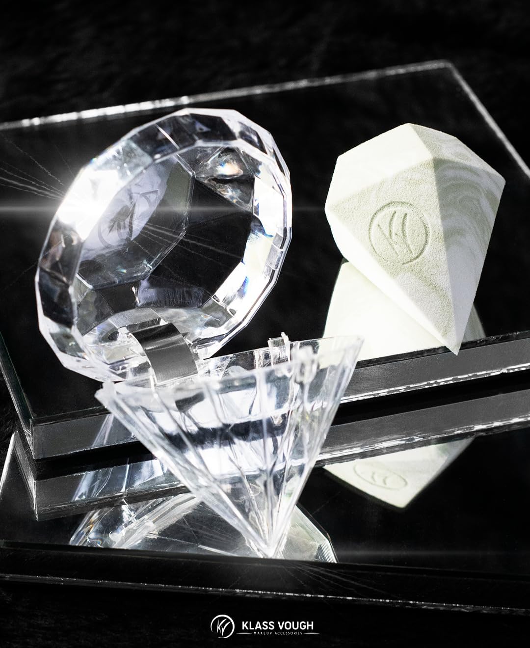 Esponja para Maquiagem Klass Vough Diamond - Imagem 3