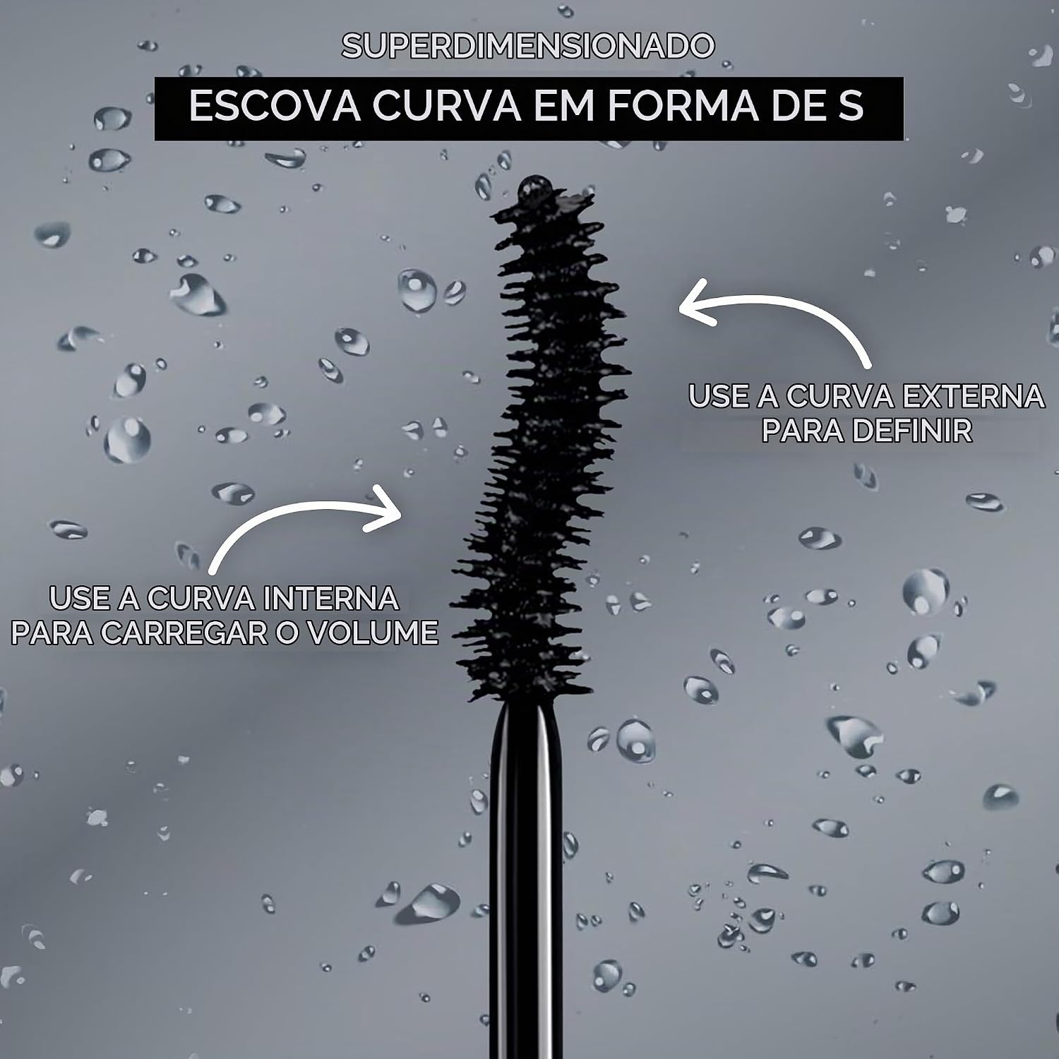 Lancôme Rímel Hypnôse Drama Extreme Volumizing impermeável - até 17x mais volume - até 48 horas de uso - alongamento e volume - visual dramático de cílios - Ultra preto - adequado para olhos sensíveis - Imagem 4