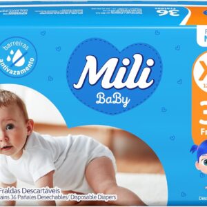 Mili Fralda Baby Mega Xg - 36 Unidades