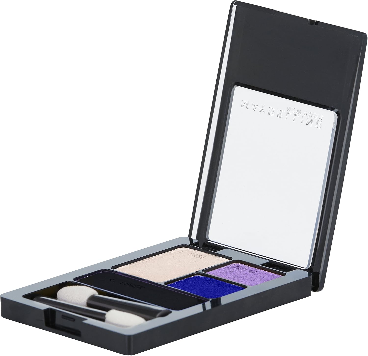 Maybelline New Expertwear Eyeshadow Electric Blue - Paleta de Sombras 4,8g - Imagem 4