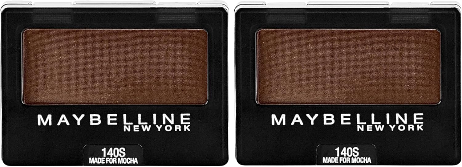 (2 Pack) Maybelline New York Expert Wear Eyeshadow, Made For Mocha, Singles, 0.09 Ounce