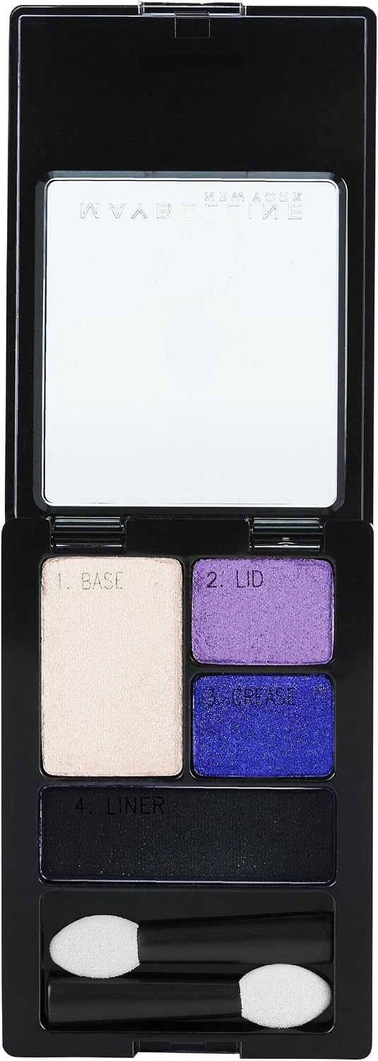 Maybelline New Expertwear Eyeshadow Electric Blue - Paleta de Sombras 4,8g - Imagem 3