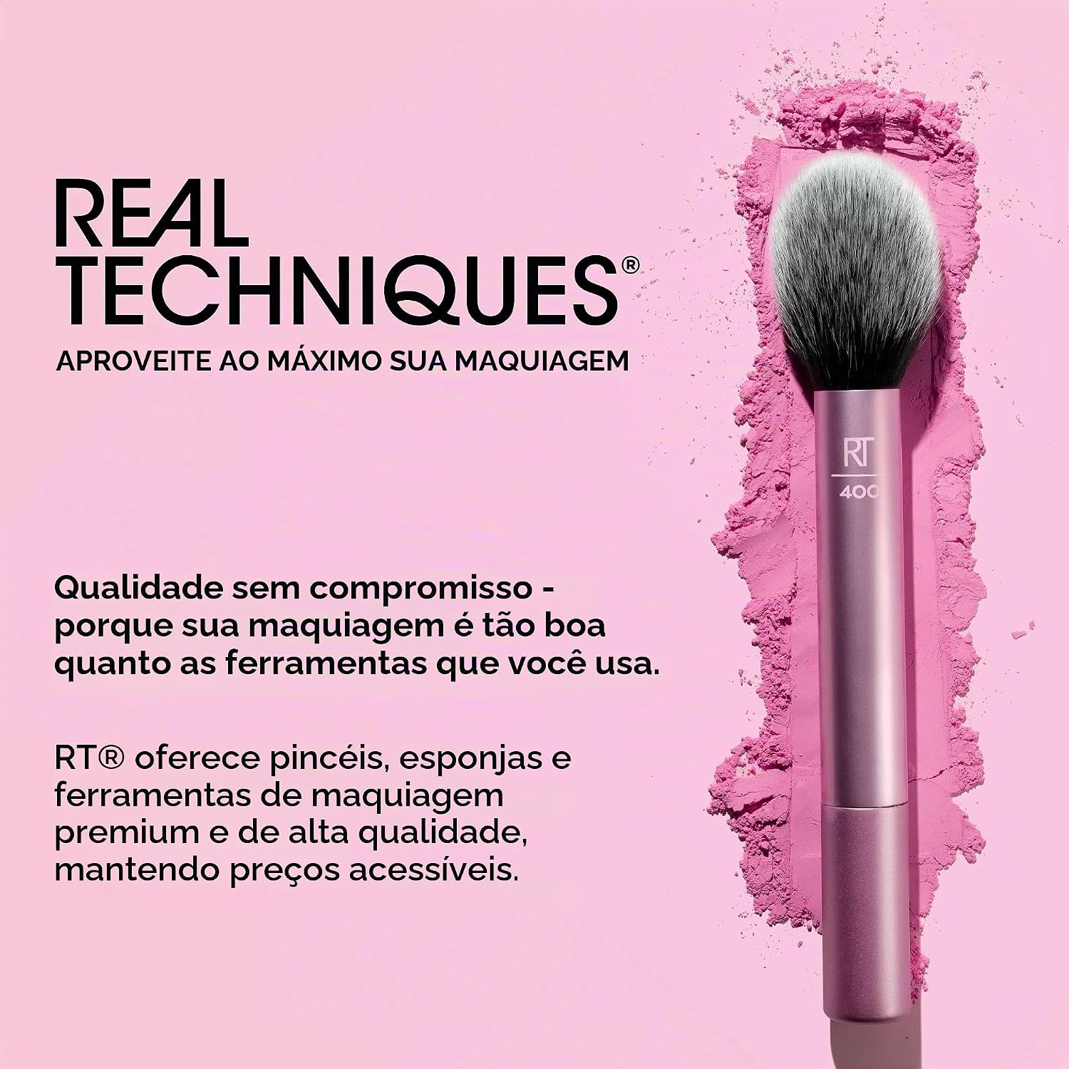 Real Techniques Kit Miracle 2in1 Powder Puff - Imagem 17