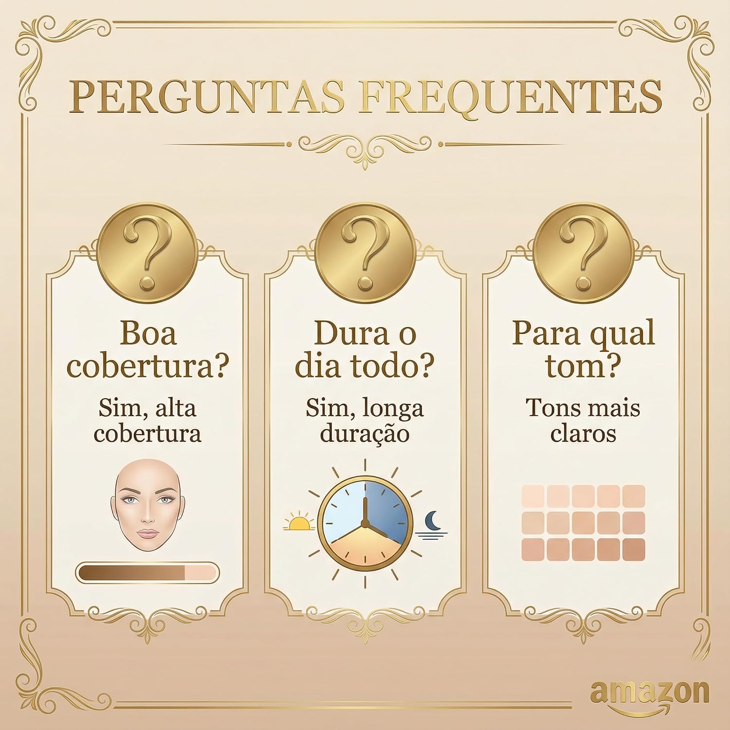 Corretivo Líquido DAPOP - Alta Cobertura Olheiras - Facial Matte Aveludado - Cor 0.5 Pele Clara - Não Craquela, Fácil de Esfumar - Imagem 4