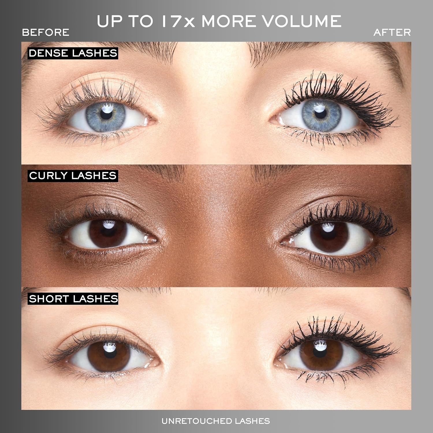 Lancôme Rímel Hypnôse Drama Extreme Volumizing impermeável - até 17x mais volume - até 48 horas de uso - alongamento e volume - visual dramático de cílios - Ultra preto - adequado para olhos sensíveis - Imagem 2