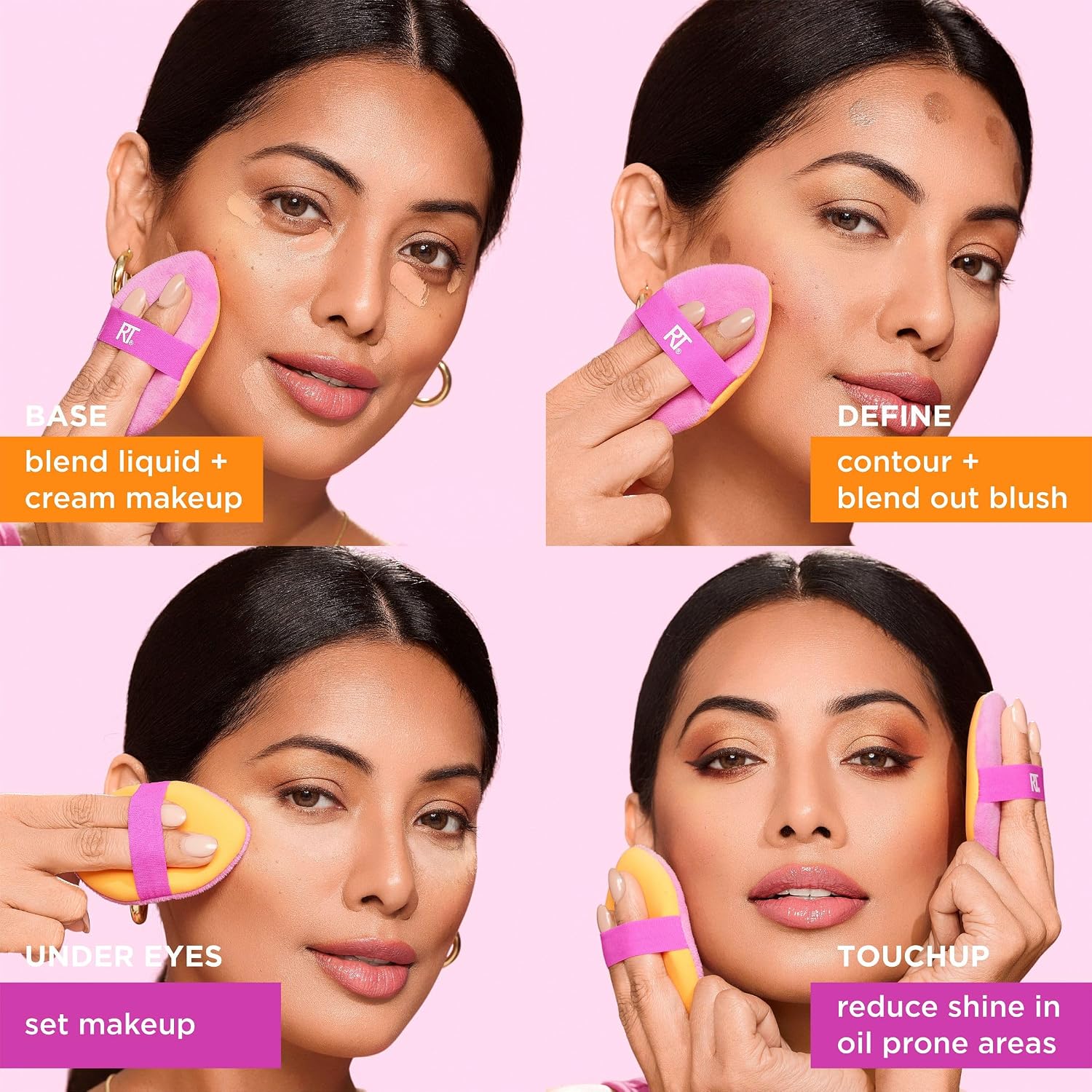 Real Techniques Kit Miracle 2in1 Powder Puff - Imagem 6